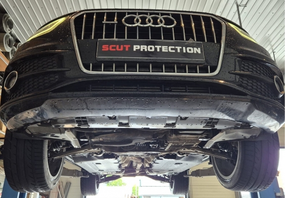 Protetor de Carter de alumínio Audi Q3