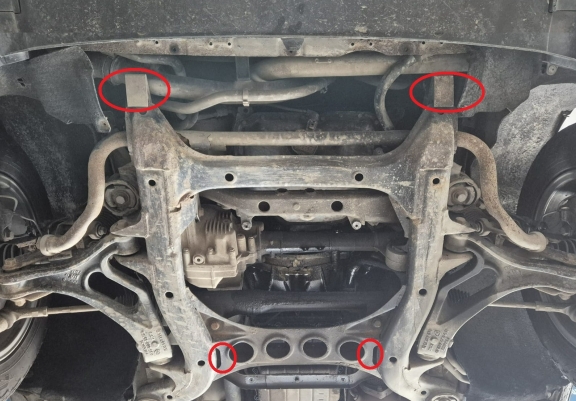 Protetor de Carter de aço Porsche Cayenne