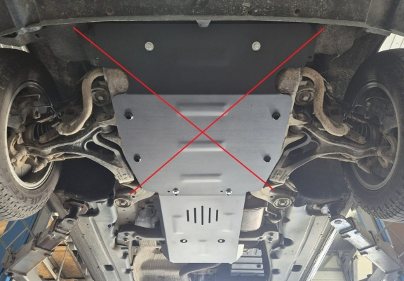  Protetor de caixa de velocidades manual e automático de aço  Porsche Cayenne