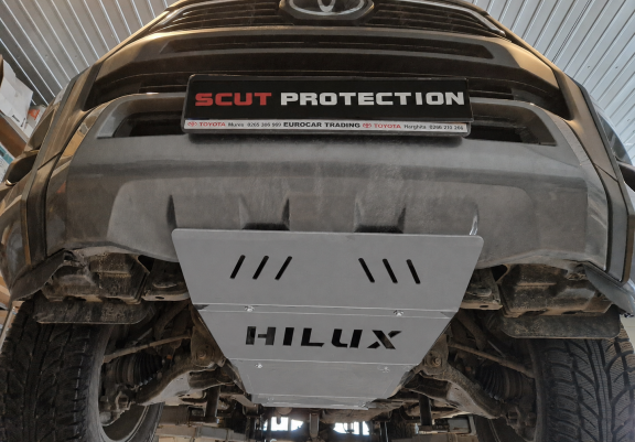 Protetor de alumínio para radiador Toyota Hilux Revo