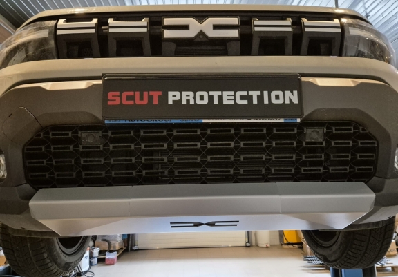 Protetor de Carter de alumínio Dacia Duster- 4x2