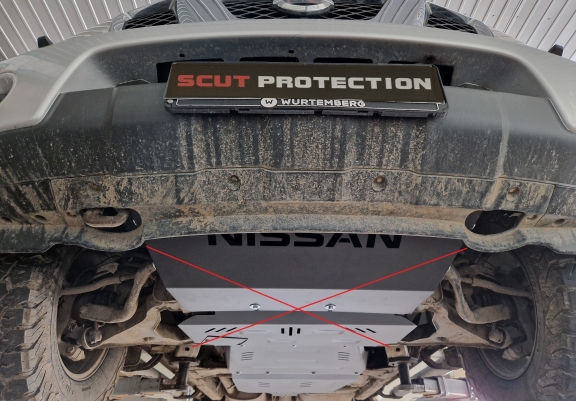 Protetor de caixa de velocidades de alumínio Nissan Pathfinder