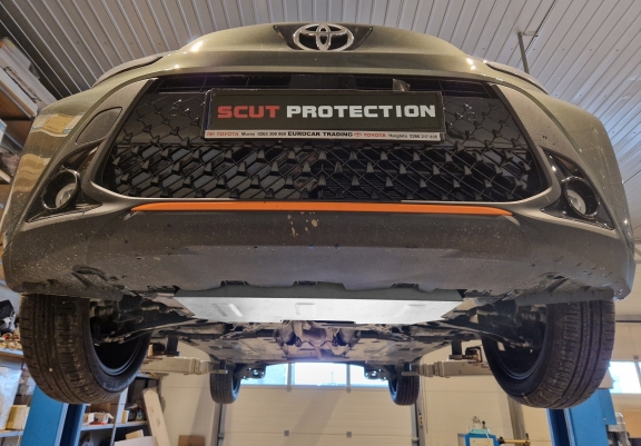 Protetor de Carter de Alumínio Toyota Aygo X