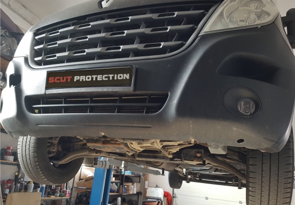 Protetor de Carter de Alumínio Nissan NV400