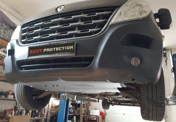 Protetor de Carter de Alumínio Nissan NV400