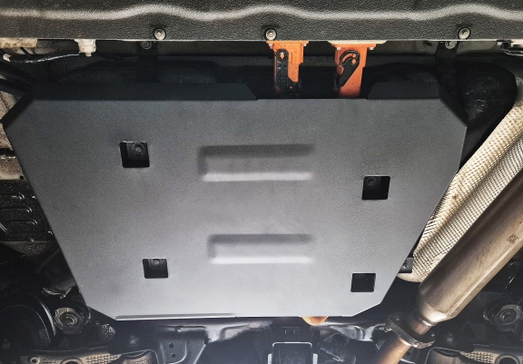 Protetor de aço para o tanque de combustível Chery Tigo 9