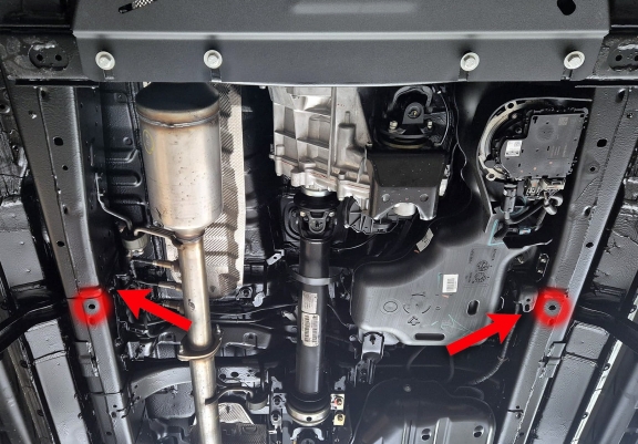  Protetor diferencial de aço  Toyota Hilux