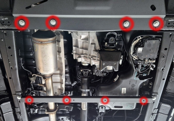  Protetor diferencial de aço  Toyota Hilux