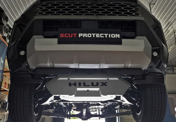 Protetor de Carter de alumínio Toyota Hilux