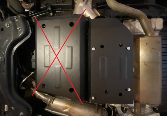 Protetor de aço tanque AdBlue Peugeot Boxer