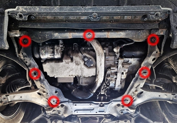 Protetor de Carter de alumínio Volvo XC60