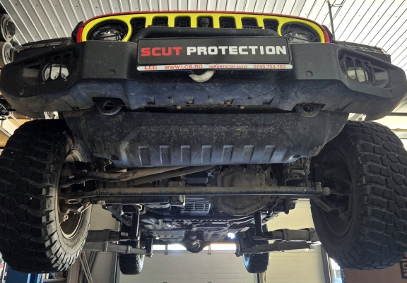  Protetor de caixa de velocidades de aço Jeep Wrangler - JL