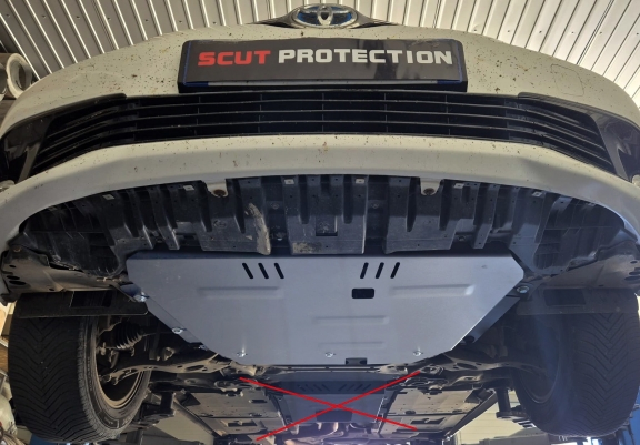 Protetor de Carter de alumínio Toyota Corolla