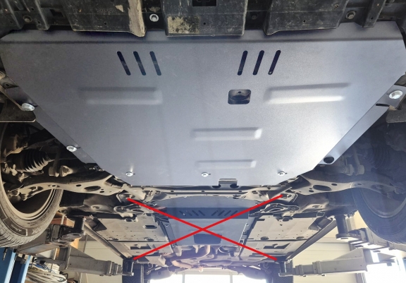 Protetor de Carter de alumínio Toyota Corolla