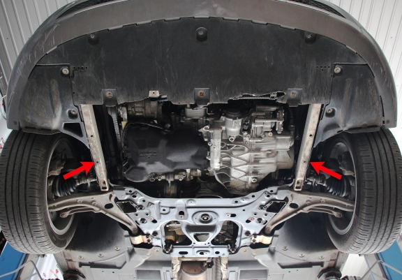 Protetor de Carter de aço Mercedes A-Class W177